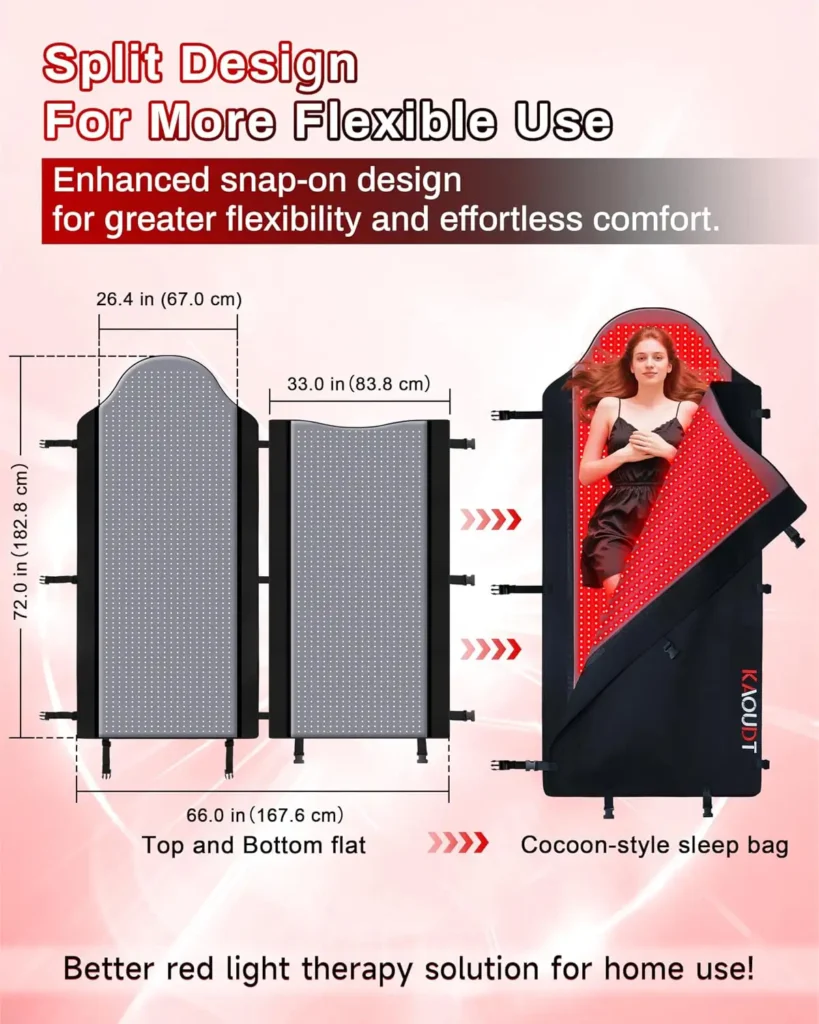 Full Body Red Light Therapy Mat for Pain