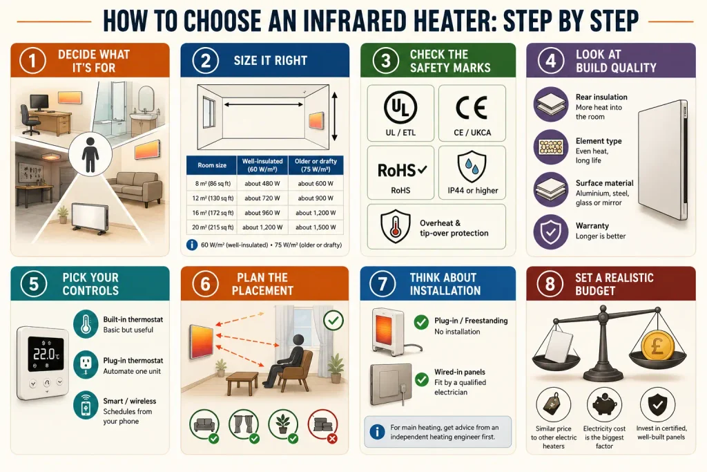 How to Choose an Infrared Heater: Step by Step