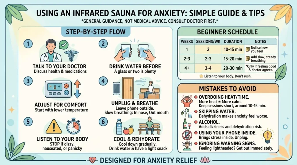 How to Use an Infrared Sauna for Anxiety