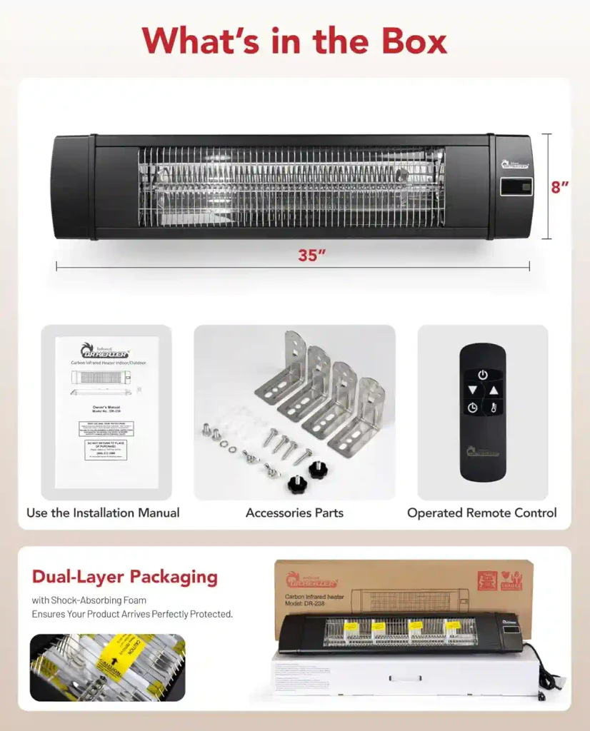 INFRARED HEATER Portable Infrared Indoor