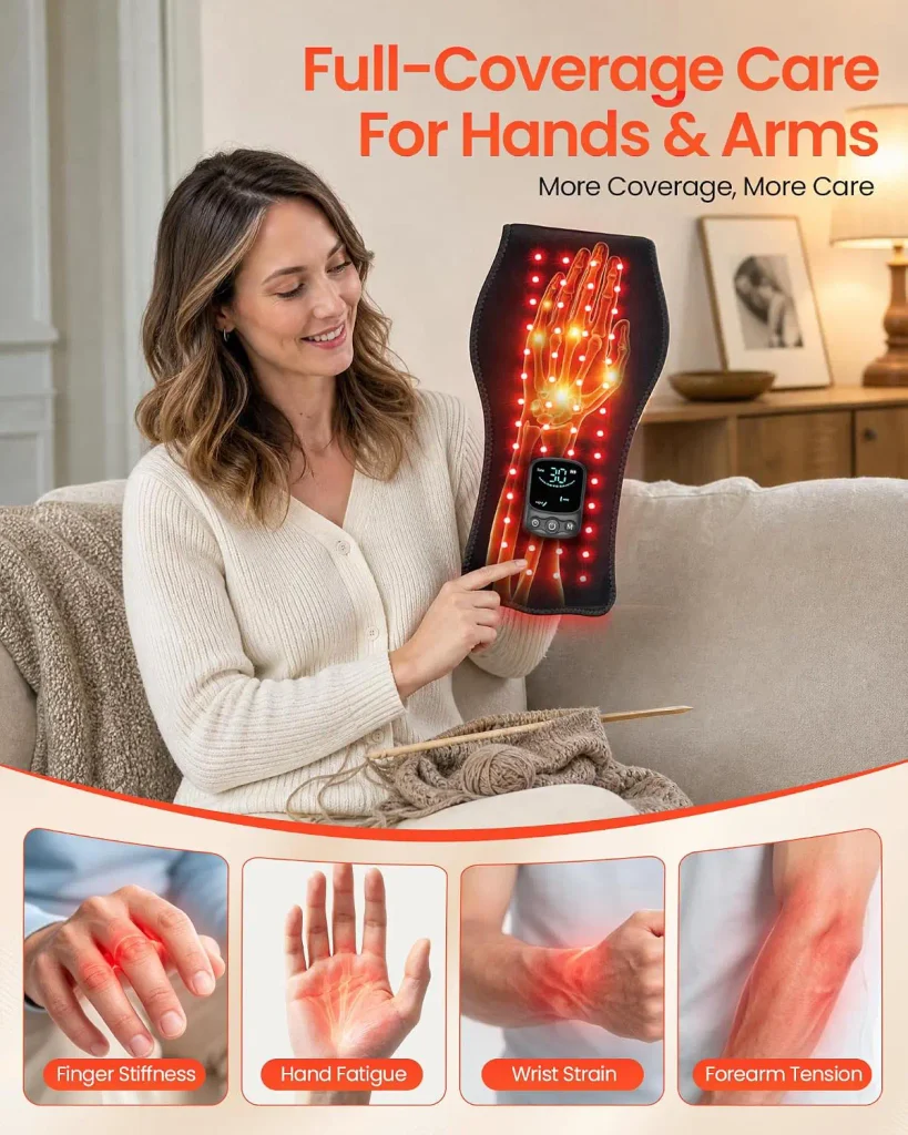 Infrared Light Therapy for Hands