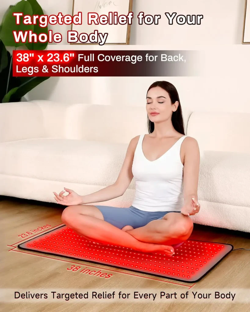 Medical Grade Red Light Therapy Mat for Body