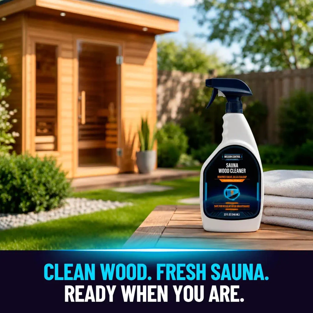 Mission Control 32 oz Sauna Wood Cleaner Spray