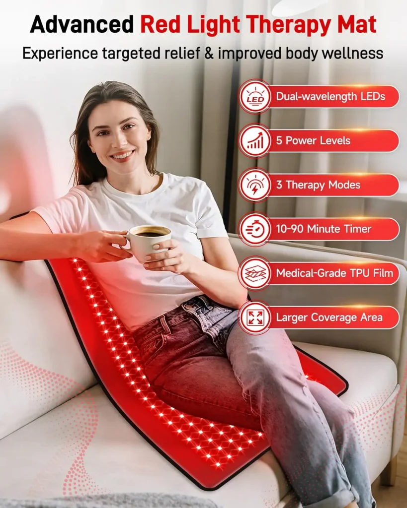 Red Light Therapy Mat for Body Pain
