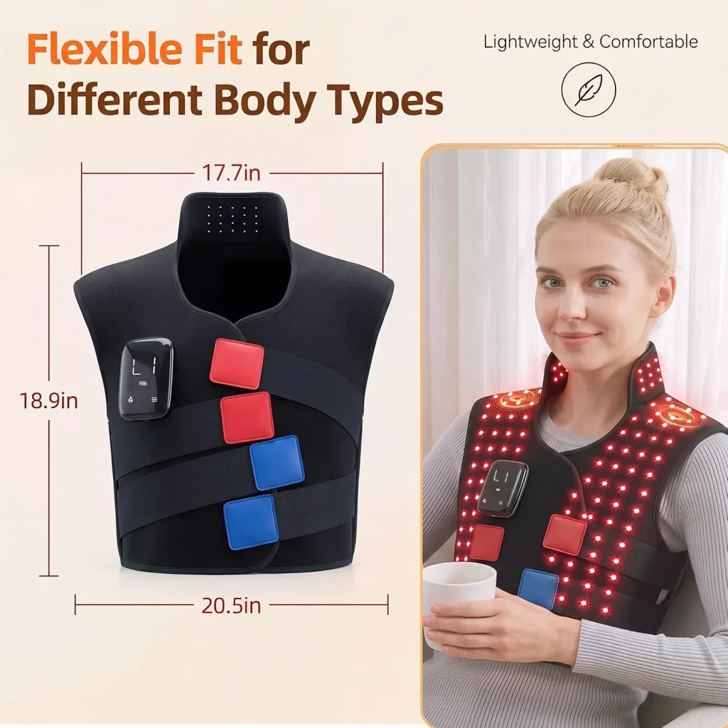Red Light Therapy Neck & Shoulder Wrap