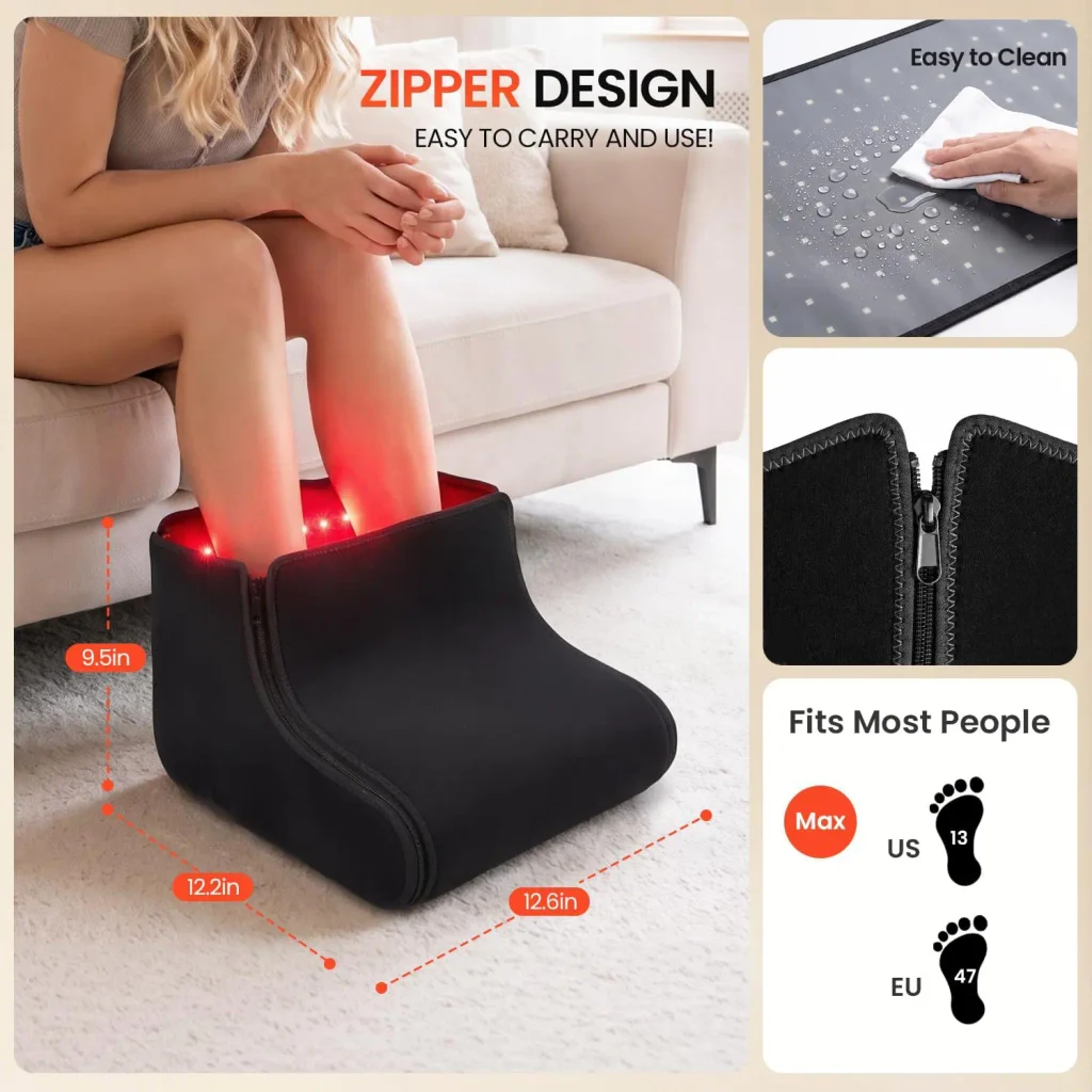 Red Light Therapy for Feet