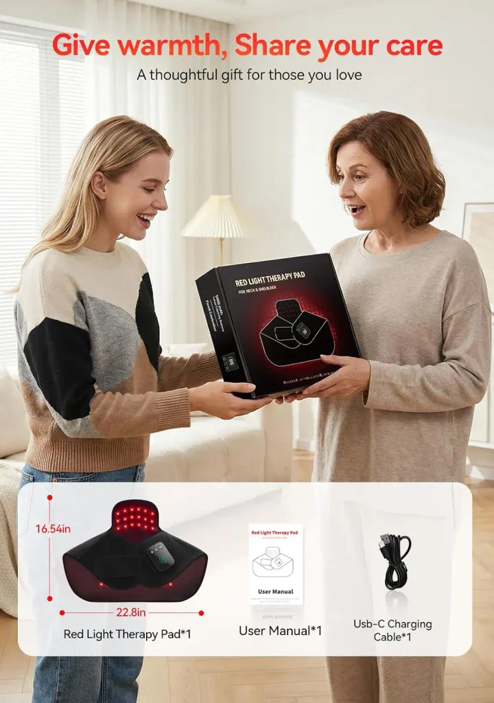 Red Light Therapy for Neck & Shoulders