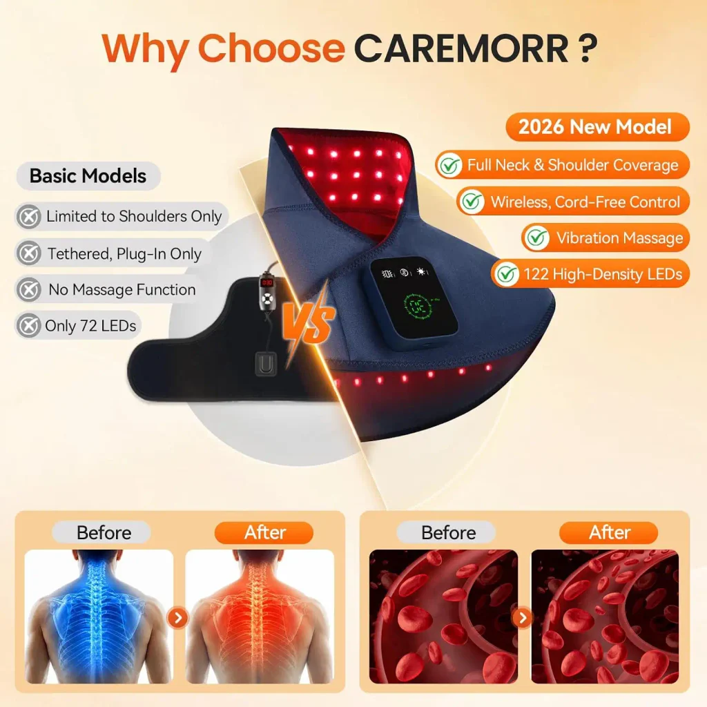 Red Light Therapy for Neck & Shoulders