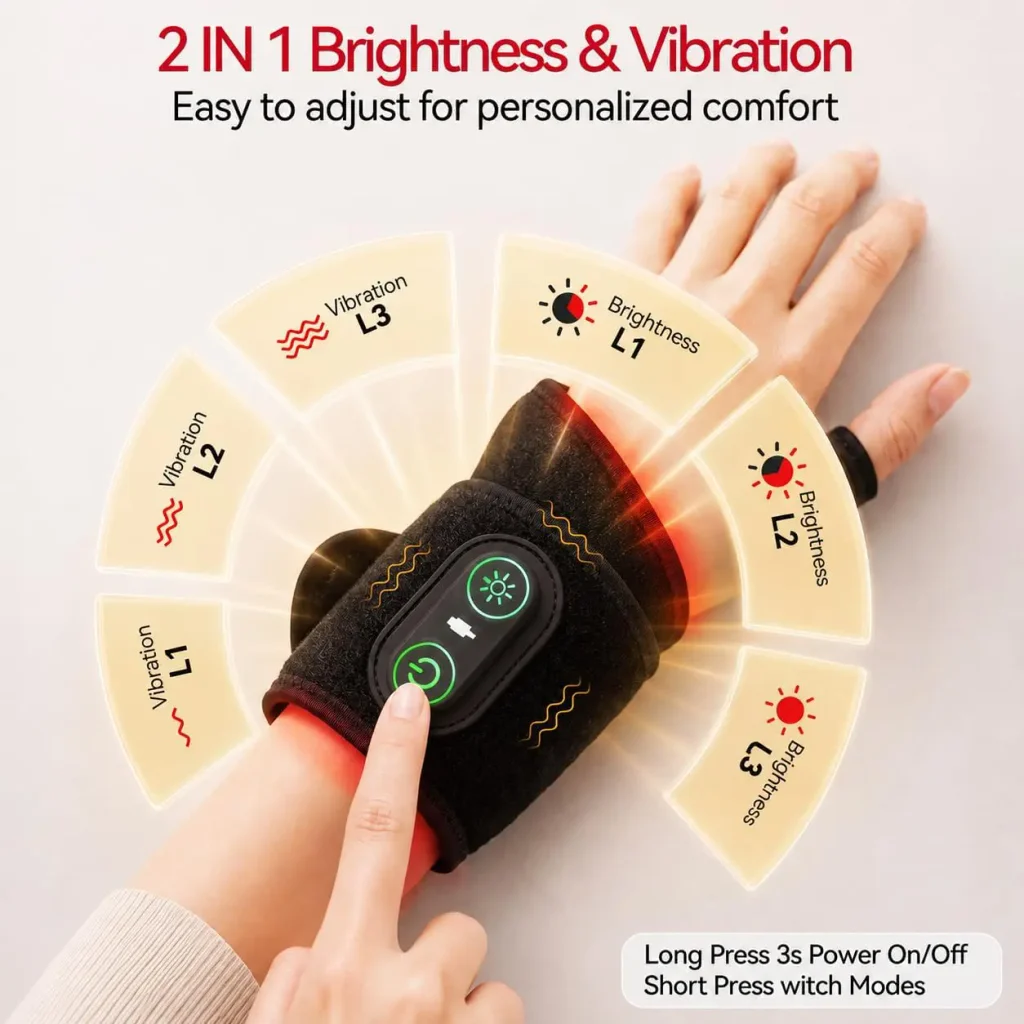 Red Light Therapy for Wrist and Hand