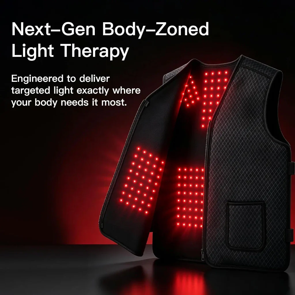 Red and Near Infrared Light Therapy Vest