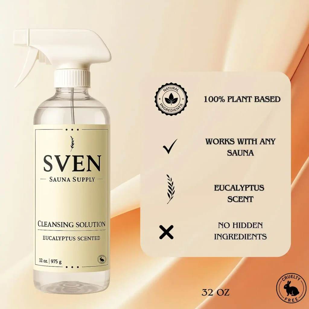 Sauna Cleaner Spray for Wood