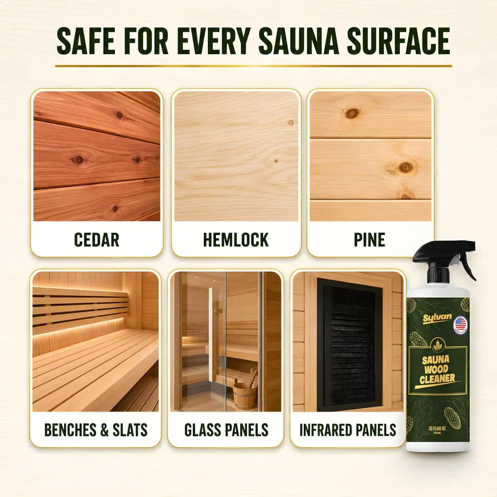 Sauna Wood Cleaner 32 oz