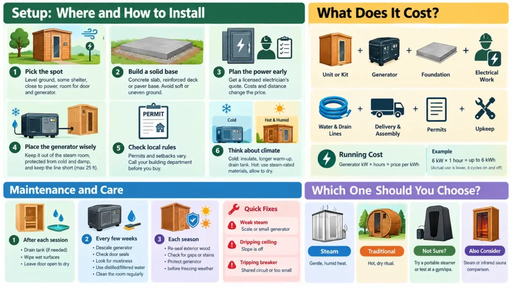 Setup: Where and How to Install
