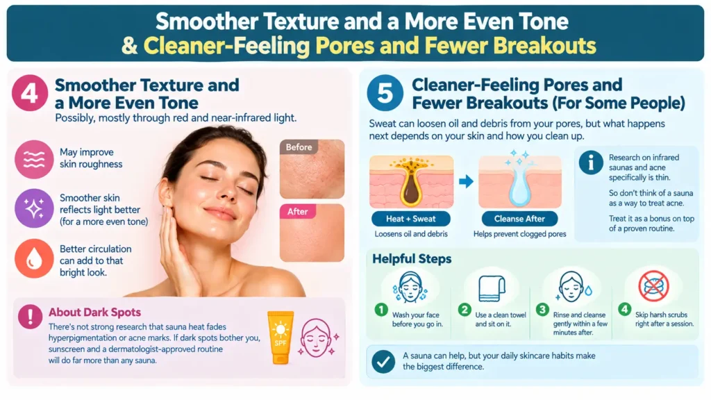 Smoother Texture and a More Even Tone Cleaner-Feeling Pores and Fewer Breakouts