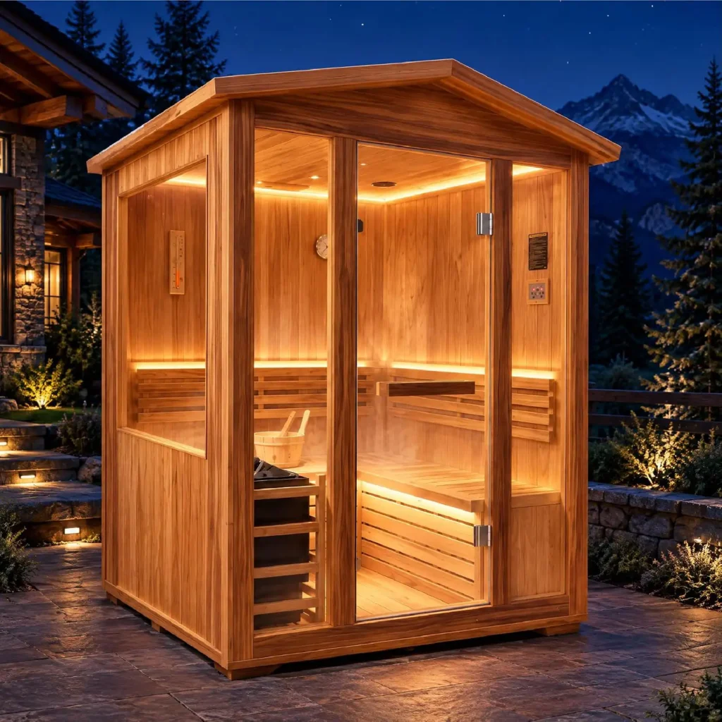 Traditional Steam Sauna for Indoor Outdoor