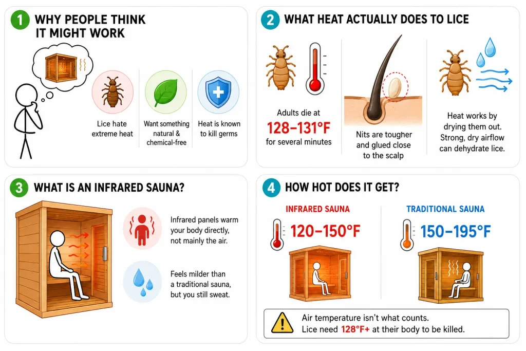 What Heat Actually Does to Head Lice