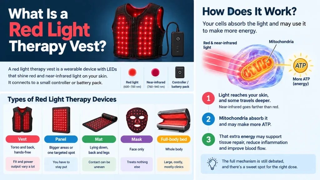 What Is a Red Light Therapy Vest