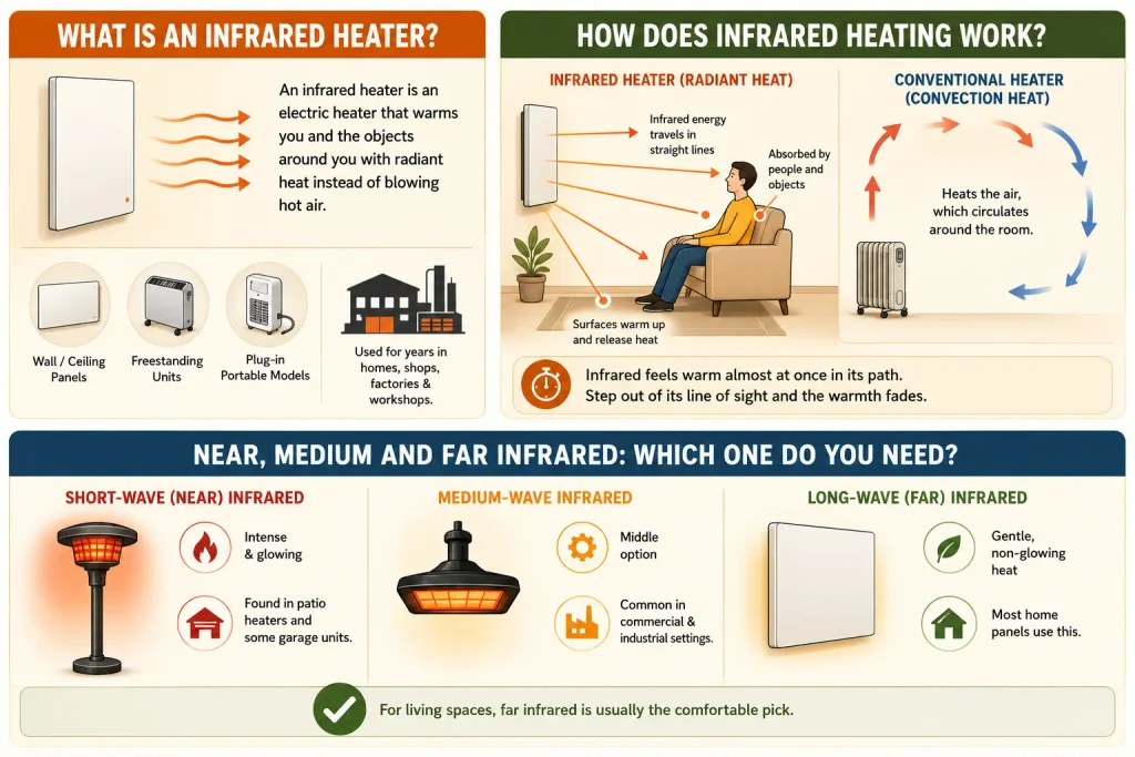 What Is an Infrared Heater? How Does Infrared Heating Work?