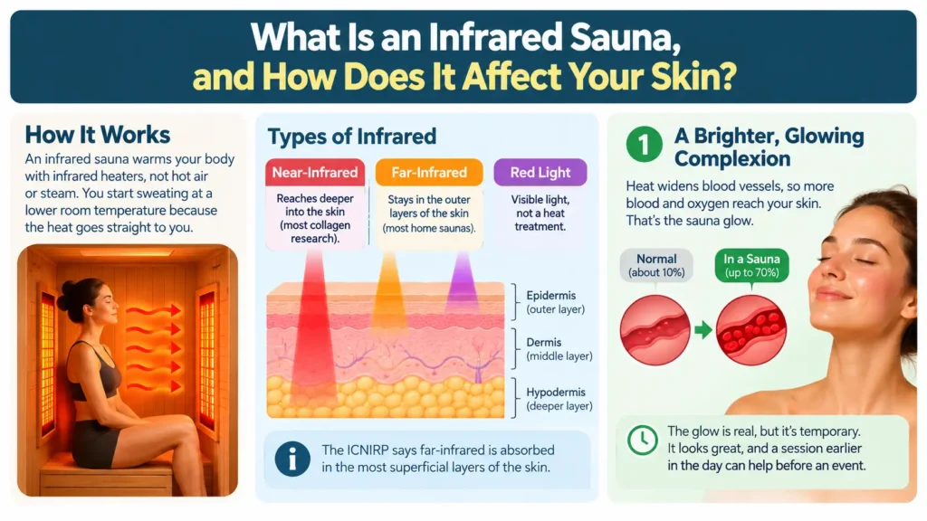What Is an Infrared Sauna, and How Does It Affect Your Skin