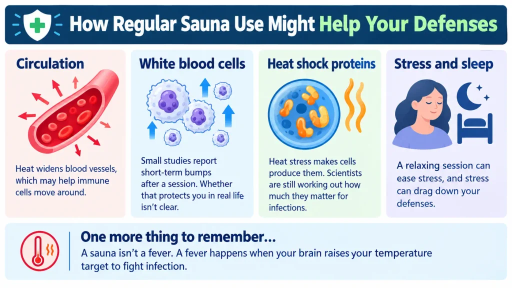 How Regular Sauna Use Might Help Your Defenses