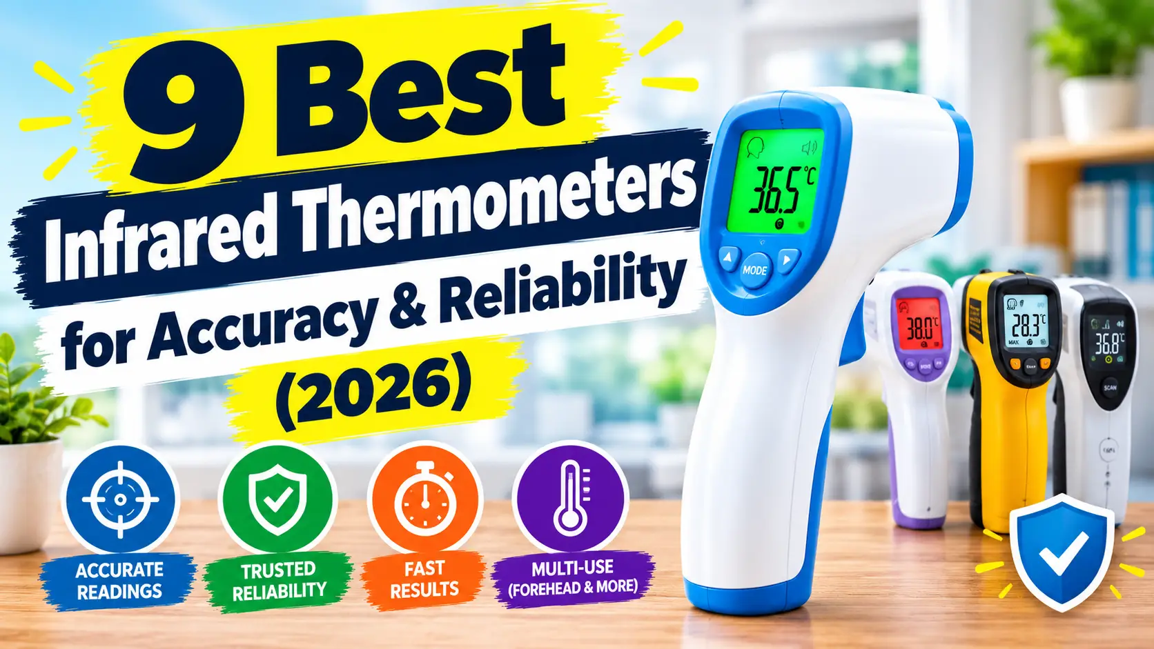 Best Infrared Thermometers for Accuracy & Reliability